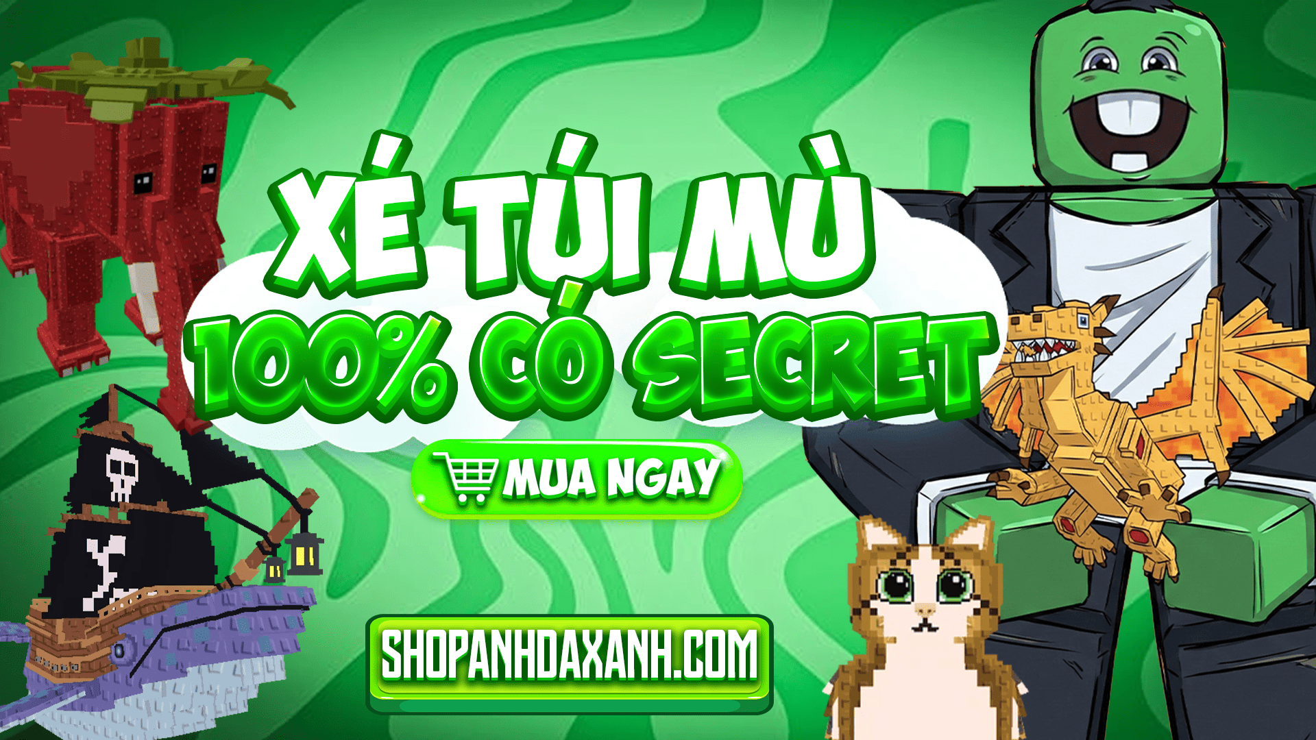 XÉ TÚI MÙ 100% SECRET