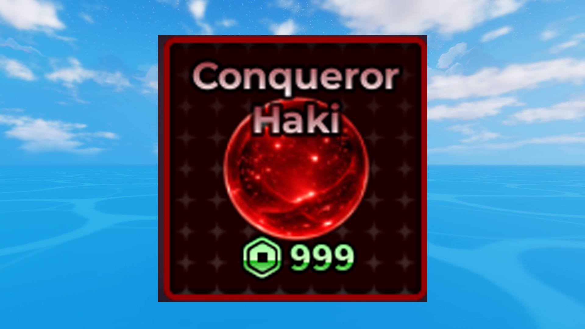 Conqueror Haki