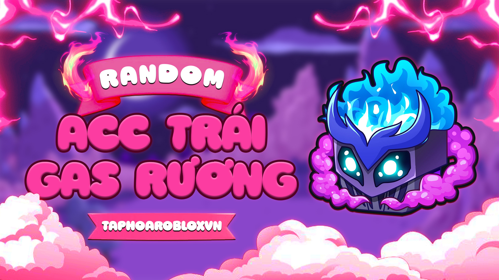 RANDOM ACC 100% GAS TRONG RƯƠNG ( ACC BAO TRÂU, AN TOÀN 100%, BẢO HÀNH 1 ĐỔI 1 NẾU BỊ QUÉT TRONG VÒNG 3 NGÀY )