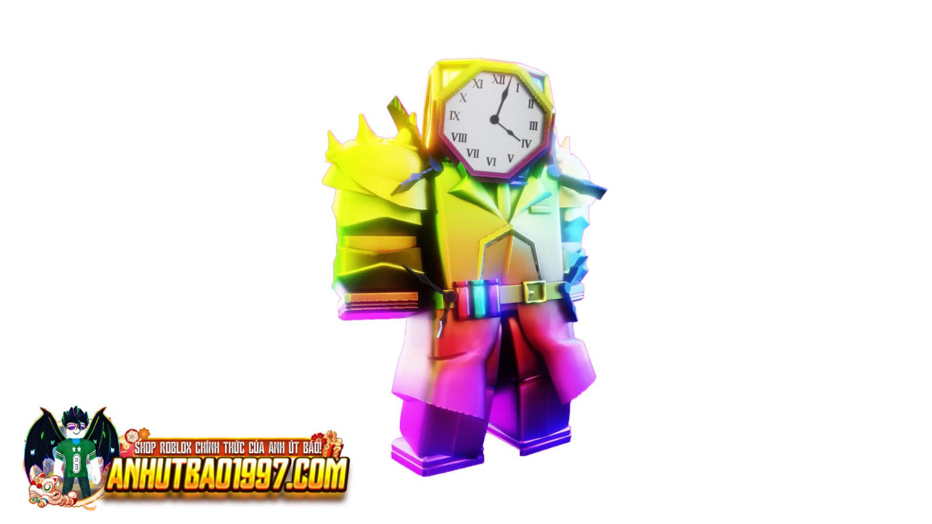 RAINBOW FUTURE LARGE CLOCK