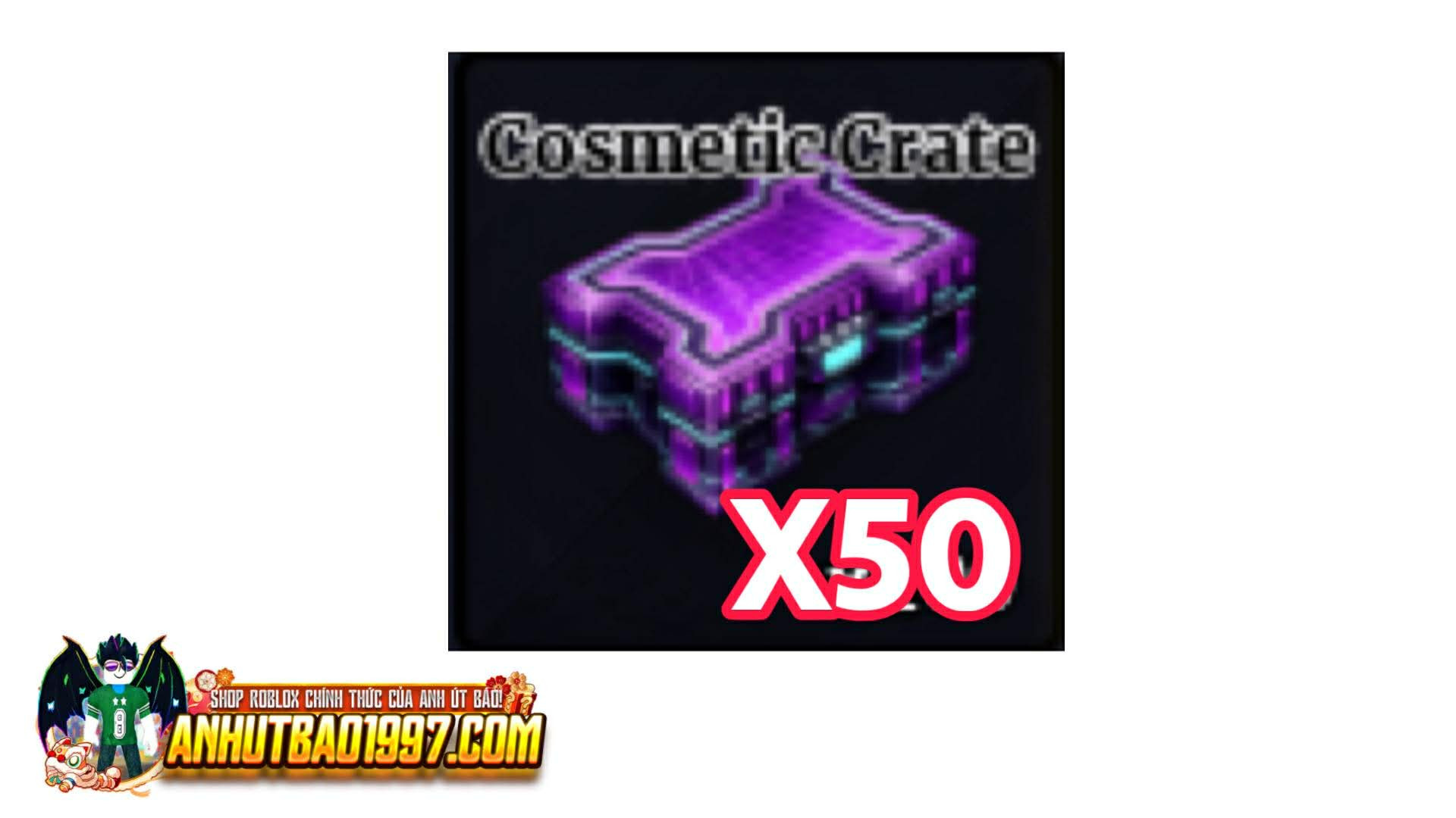 X50 Cosmetic Crate (hàng có sẵn giao ngay)
