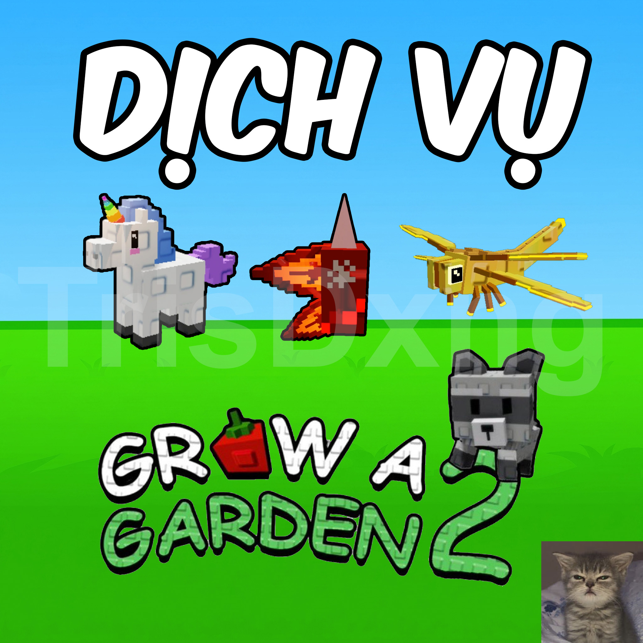 DỊCH VỤ GROW A GARDEN