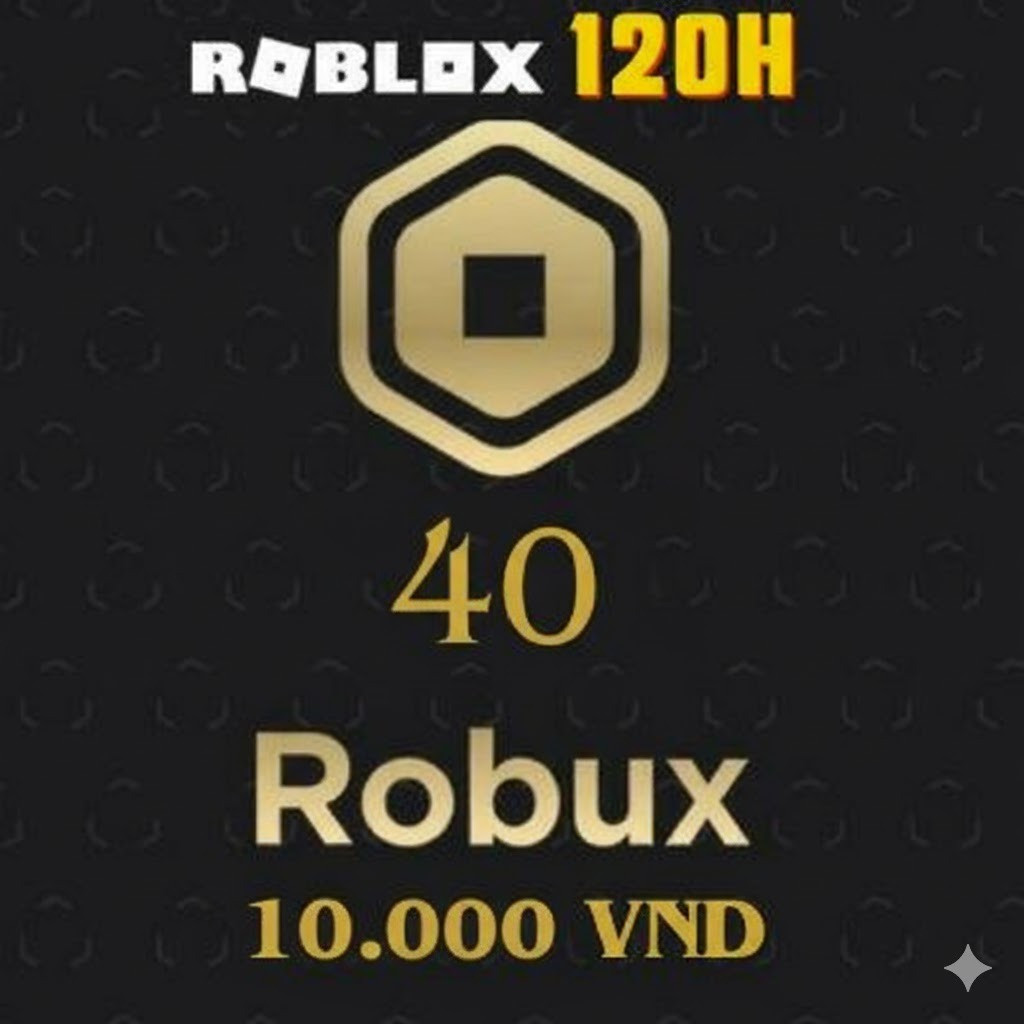 10K - Gói 40 Robux