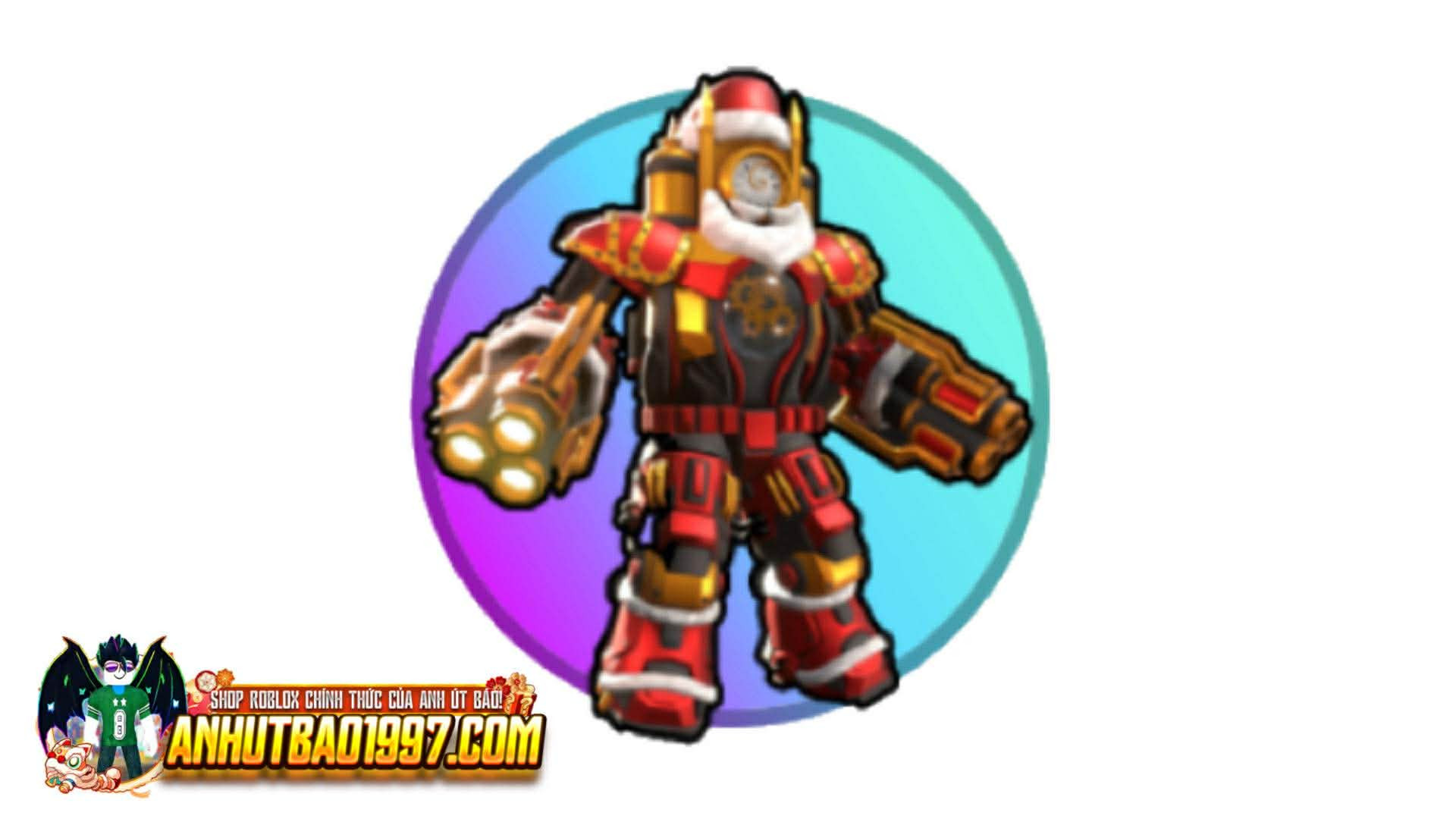 Upgraded Titan Santa Clockman (cosmic)