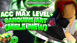 ACC 100% CÓ MELE SANGUINE ART + GOD HUMAN + ITEM VIP