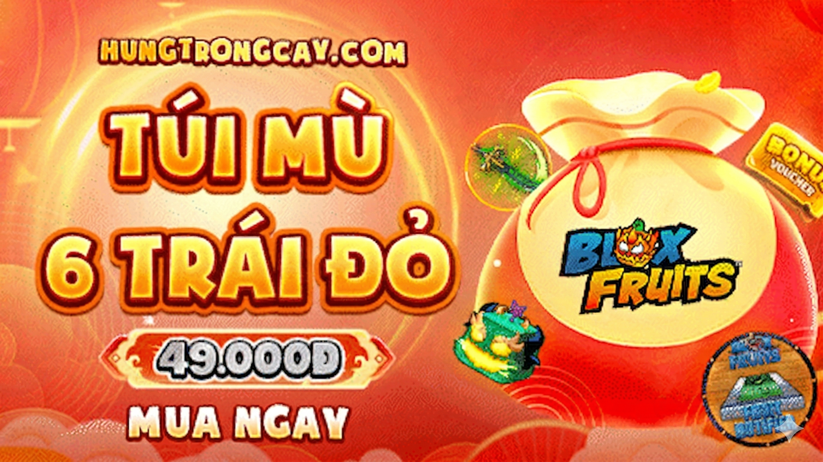 Túi Mù 6 Trái Đỏ