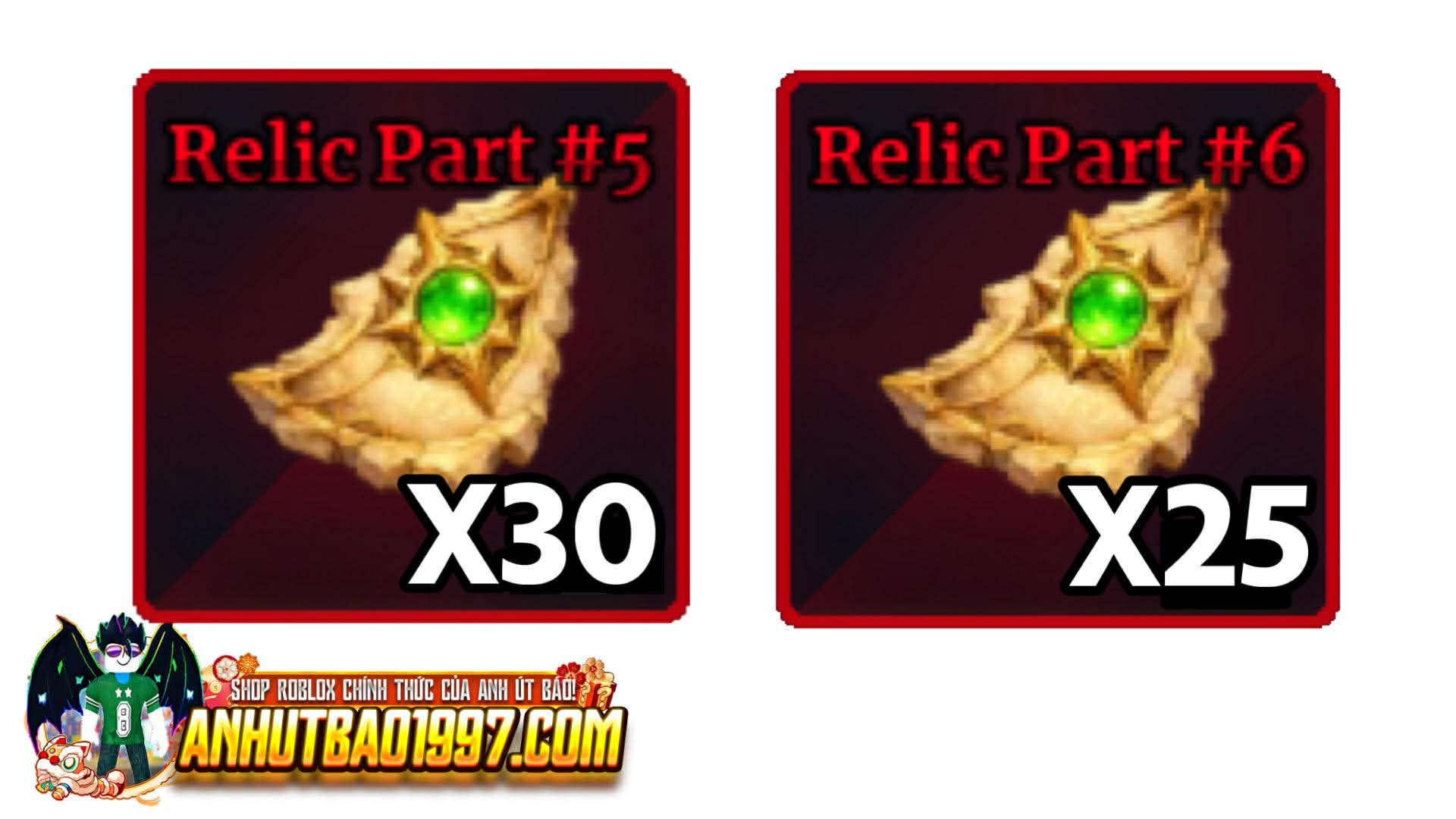 Set chế tạo Luck Relic (hàng có sẵn giao ngay)