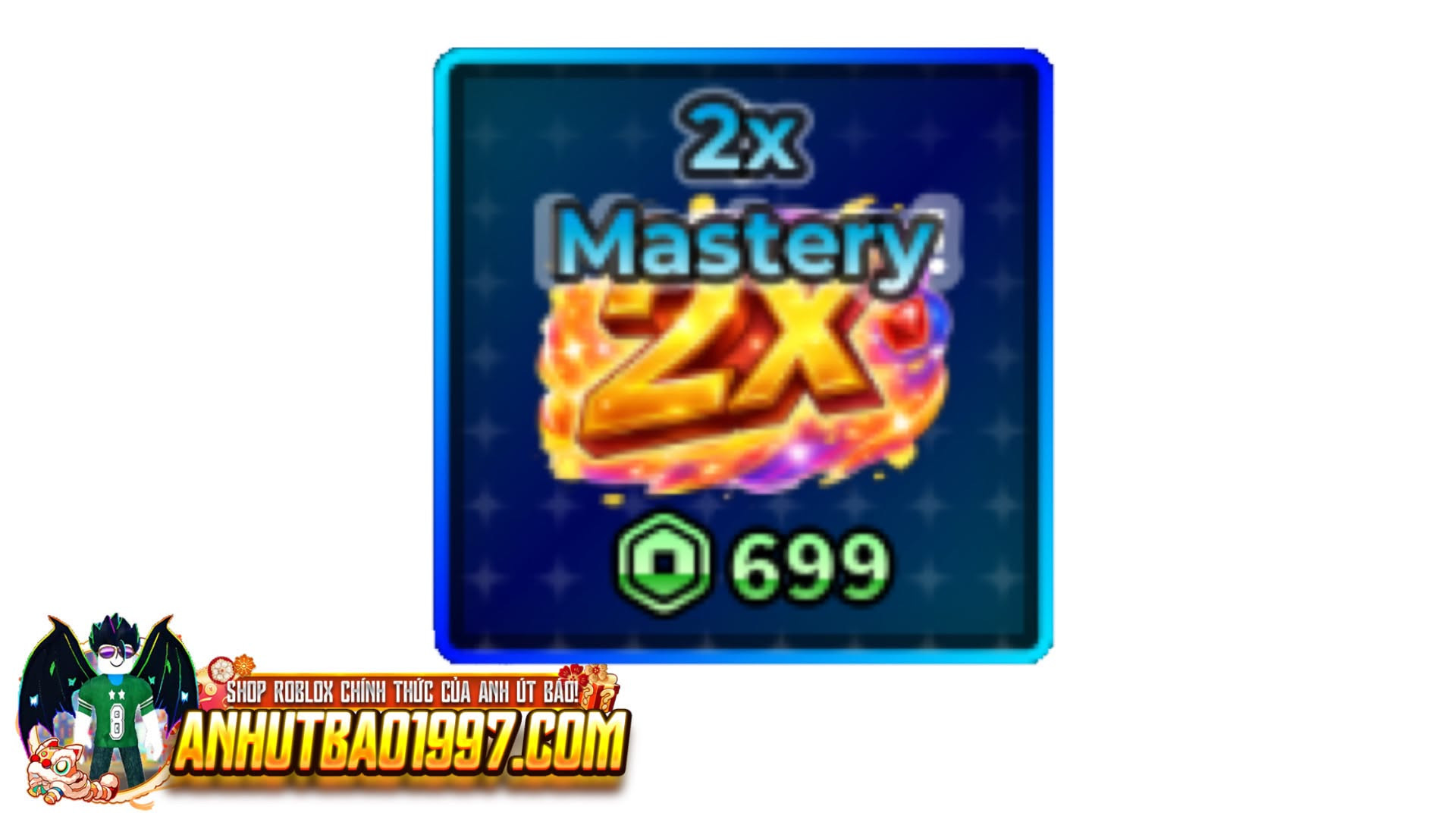 2x Mastery (gamepass này chỉ sử dụng được cho acc mua thôi không trade được nha)