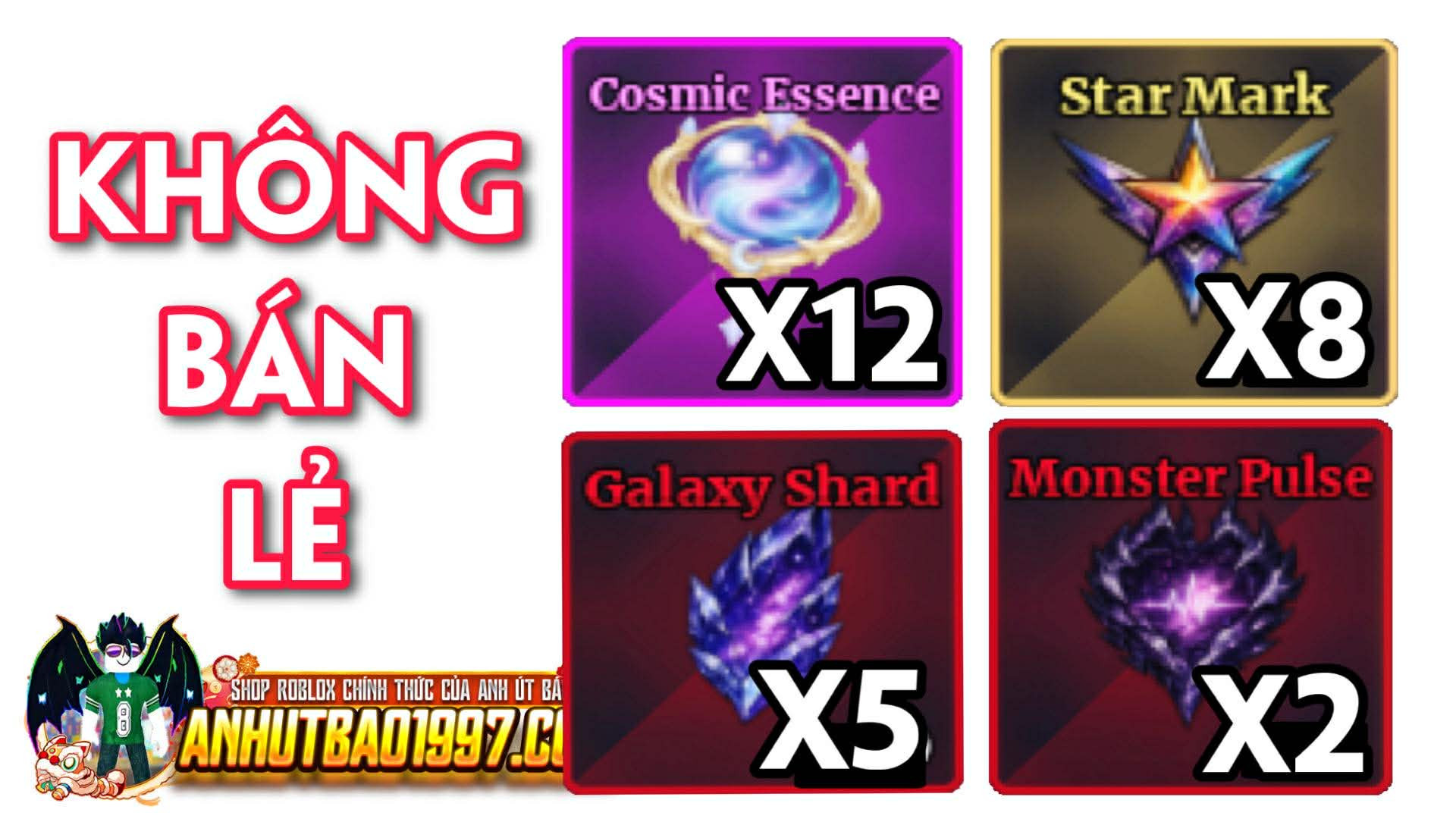 Set Garou (Cosmic Being) (hàng có sẵn giao ngay)