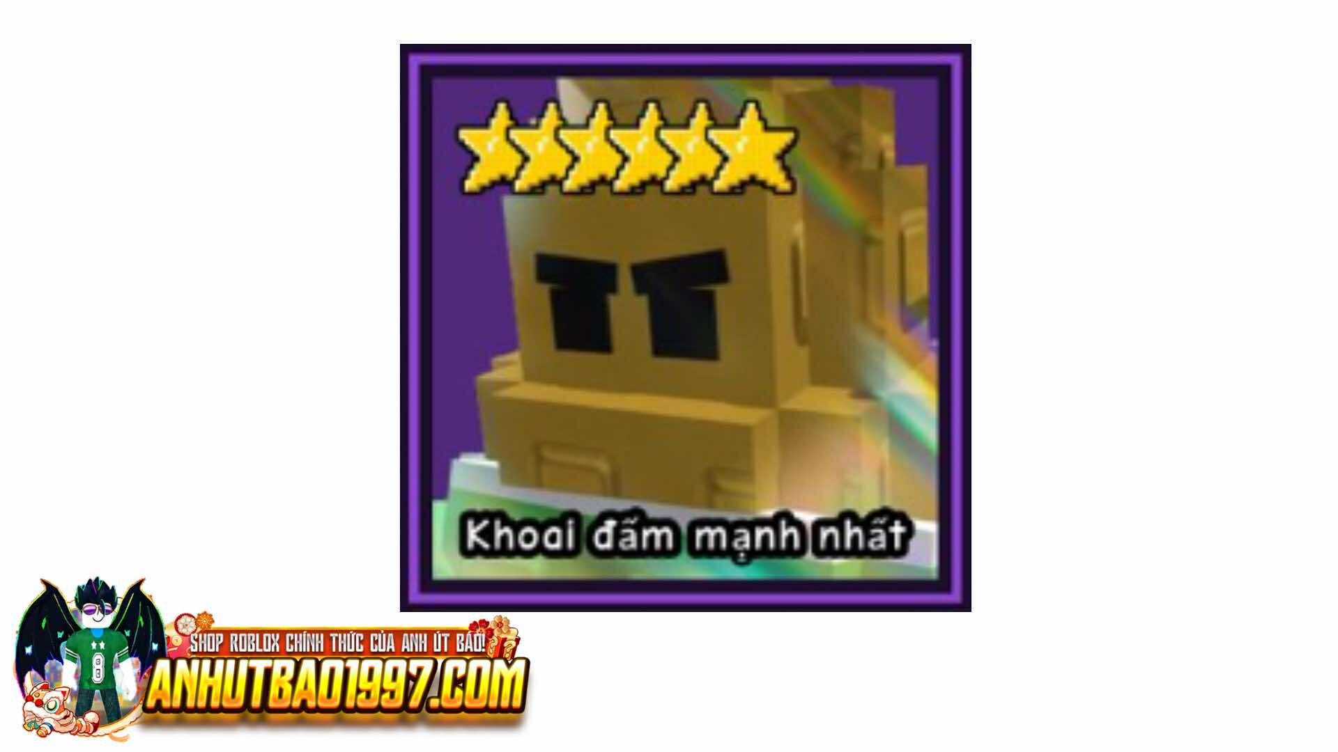 Strongest punch potato (khoai đấm mạnh nhất) UNITS dame chính sốc dame