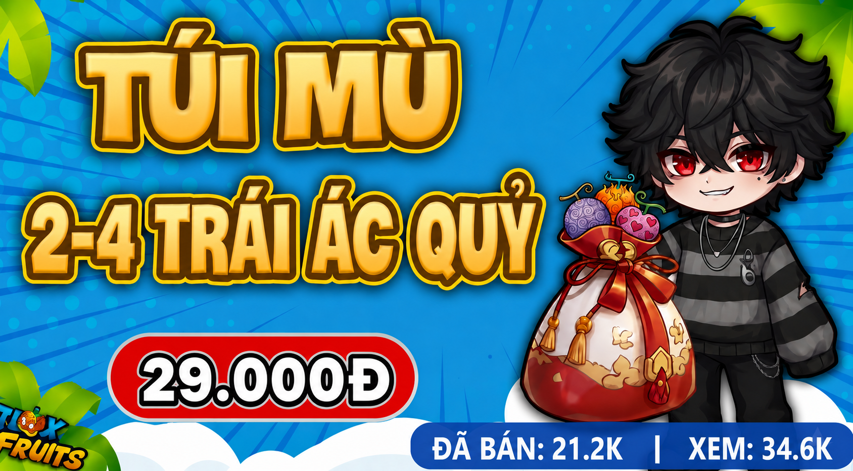 Túi Mù 2-4 Trái Ác Quỷ
