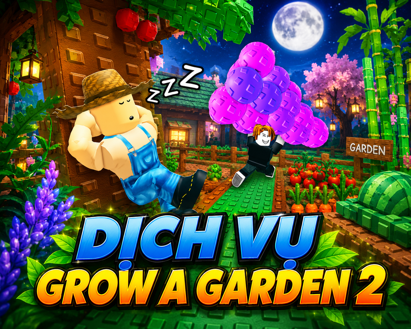 DỊCH VỤ GROW A GARDEN 2