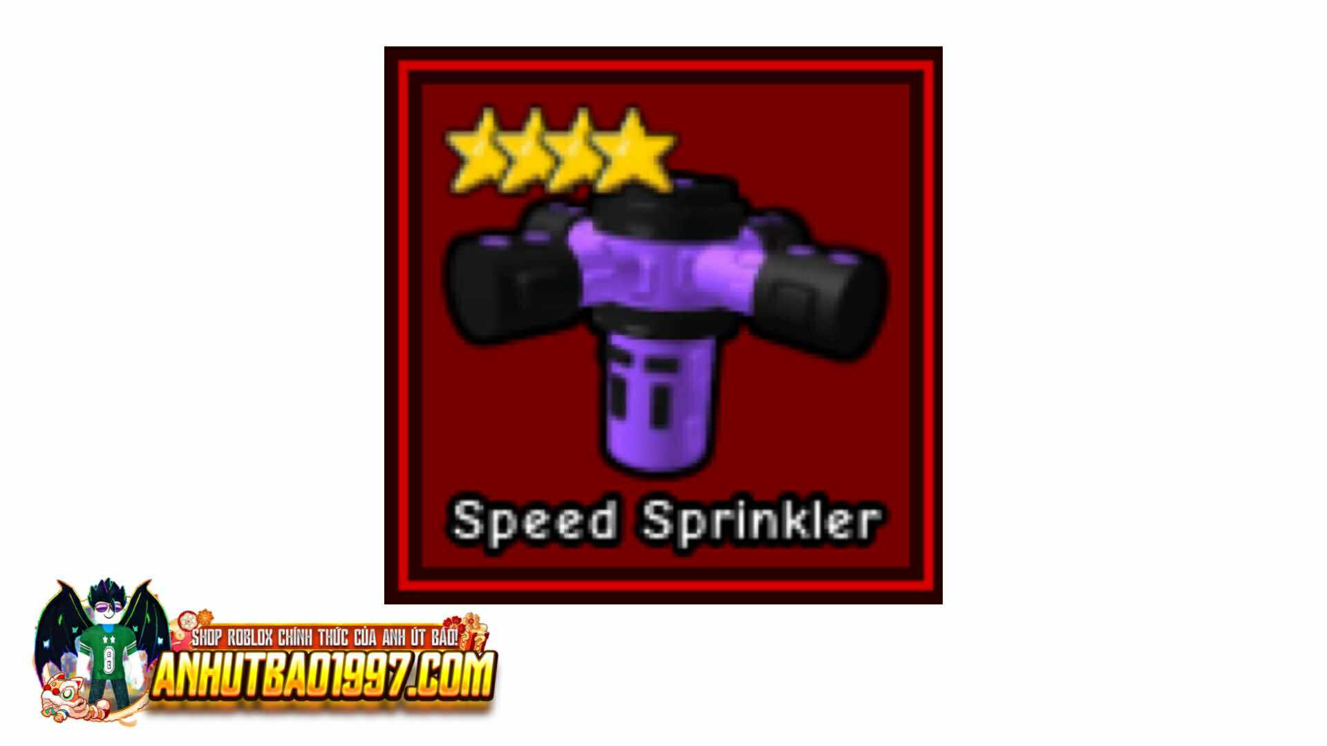 Speed Sprinkler (máy phun tăng tốc) UNITS BUFF 12,5% TỐC ĐỘ ĐÁNH