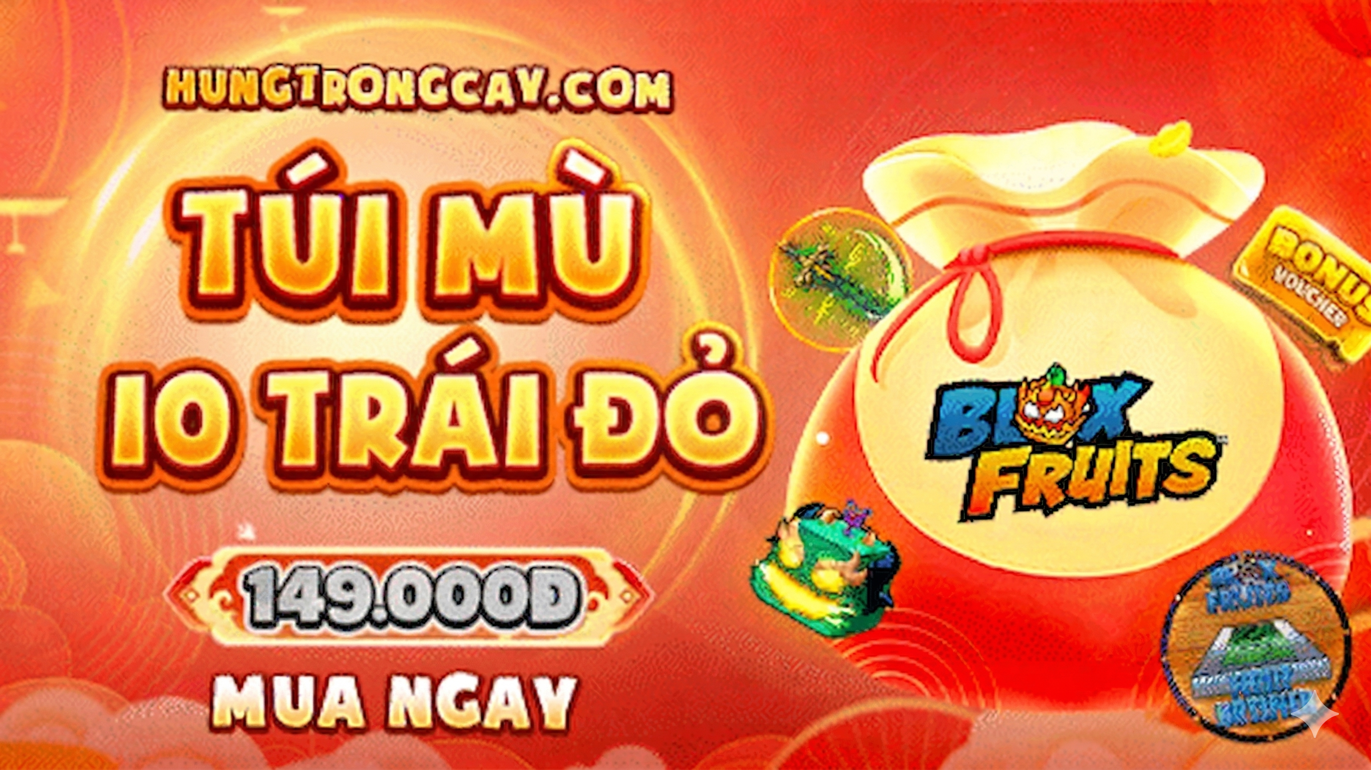 Túi Mù 10 Trái Đỏ