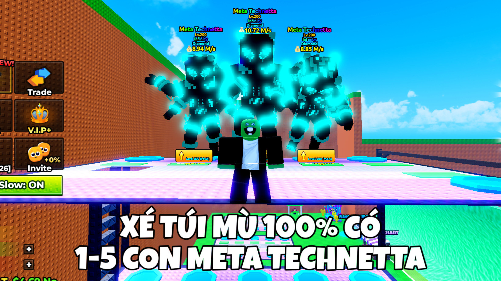 XÉ TÚI MÙ 100% CÓ 1-5 META TECHNETTA