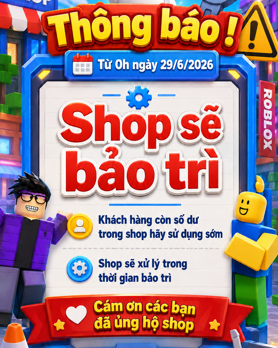 Thông báo shopcuaduy.com