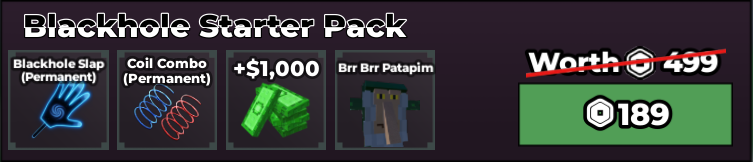 BACKHOLE STARTER PACK