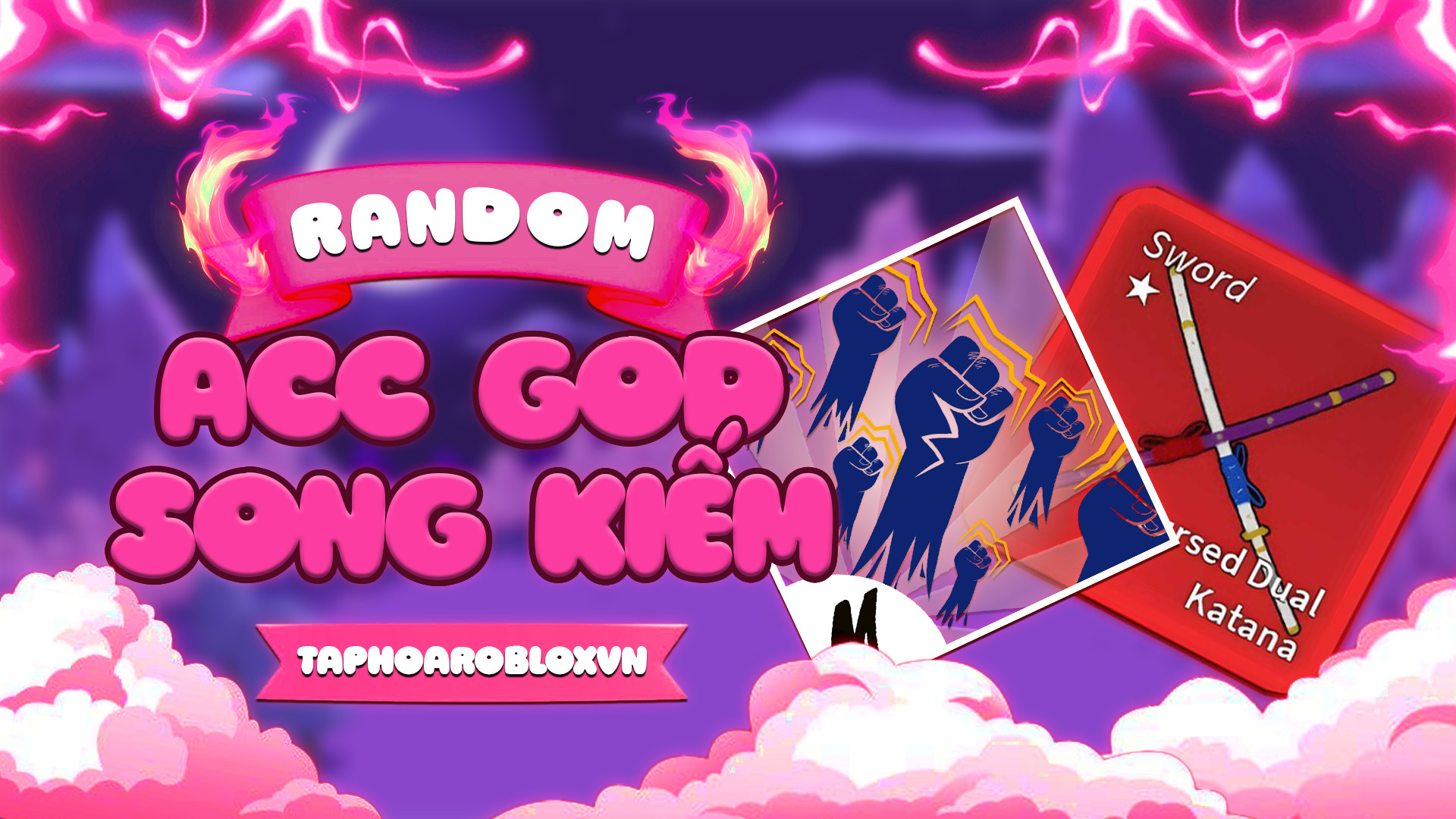 RANDOM ACC 100% SONG KIẾM + GOD HUMAN MAX LEVEL NHIỀU ITEM CỰC XỊN CÓ CƠ HỘI NHẬN ACC CÓ GAME PASS YORU CỰC VIP  ( ACC BAO TRÂU, AN TOÀN 100%, BẢO HÀNH 1 ĐỔI 1 NẾU BỊ QUÉT TRONG VÒNG 3 NGÀY )