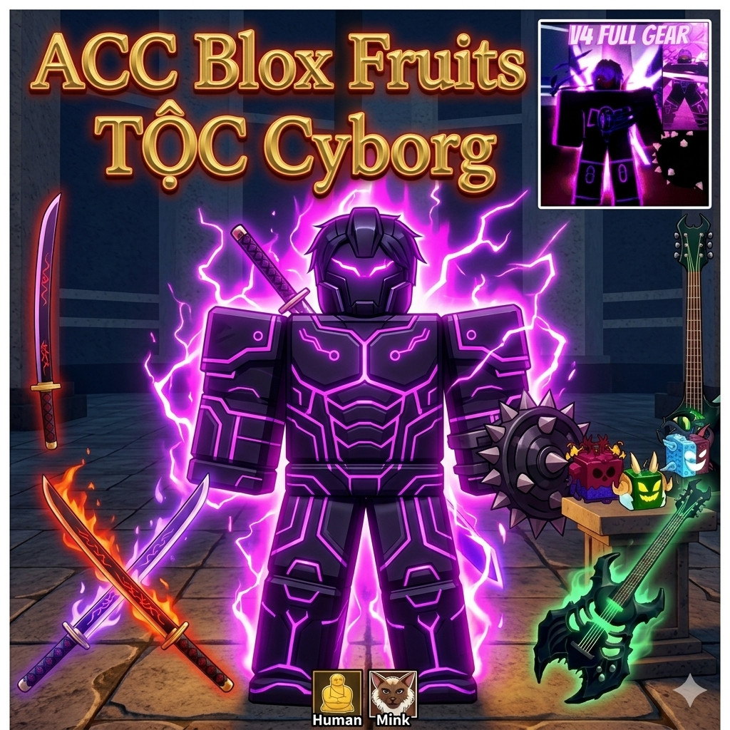 Máy V4 Full GEAR  GOD + CDK + SG